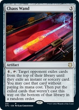 Image for Chaos Wand (201) [Adventures in the Forgotten Realms] - Magic: The Gathering