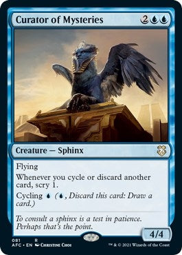 Image for Curator of Mysteries (81) [Adventures in the Forgotten Realms] - Magic: The Gathering
