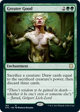Image for Greater Good (160) [Adventures in the Forgotten Realms] - Magic: The Gathering