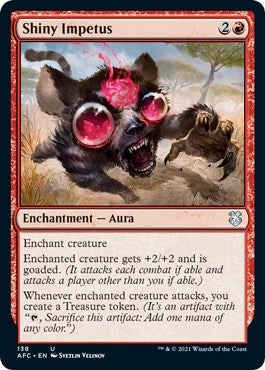 Image for Shiny Impetus (138) [Adventures in the Forgotten Realms] - Magic: The Gathering