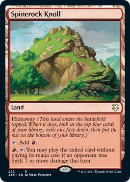 Image for Spinerock Knoll (263) [Adventures in the Forgotten Realms] - Magic: The Gathering