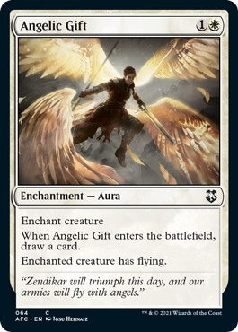 Image for Angelic Gift (64) [Adventures in the Forgotten Realms] - Magic: The Gathering