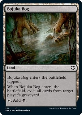 Image for Bojuka Bog (226) [Adventures in the Forgotten Realms] - Magic: The Gathering