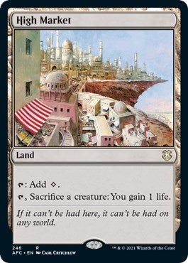 Image for High Market (246) [Adventures in the Forgotten Realms] - Magic: The Gathering