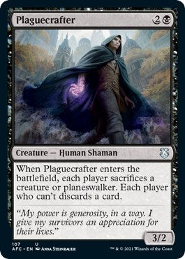 Image for Plaguecrafter (107) [Adventures in the Forgotten Realms] - Magic: The Gathering