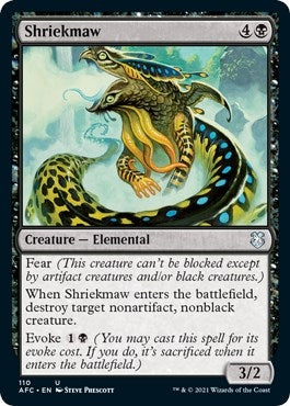 Image for Shriekmaw (110) [Adventures in the Forgotten Realms] - Magic: The Gathering
