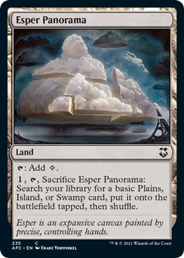 Image for Esper Panorama (235) [Adventures in the Forgotten Realms] - Magic: The Gathering