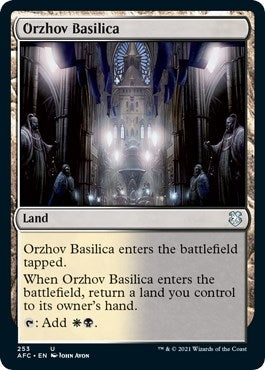 Image for Orzhov Basilica (253) [Adventures in the Forgotten Realms] - Magic: The Gathering