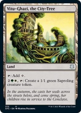 Vitu-Ghazi, the City-Tree (272) [Commander: Adventures in the Forgotten Realms]