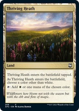 Image for Thriving Heath (269) [Adventures in the Forgotten Realms] - Magic: The Gathering