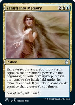Image for Vanish into Memory (196) [Adventures in the Forgotten Realms] - Magic: The Gathering