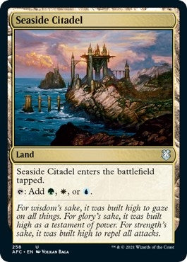 Image for Seaside Citadel (258) [Adventures in the Forgotten Realms] - Magic: The Gathering