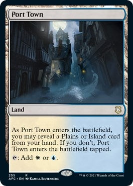 Image for Port Town (255) [Adventures in the Forgotten Realms] - Magic: The Gathering