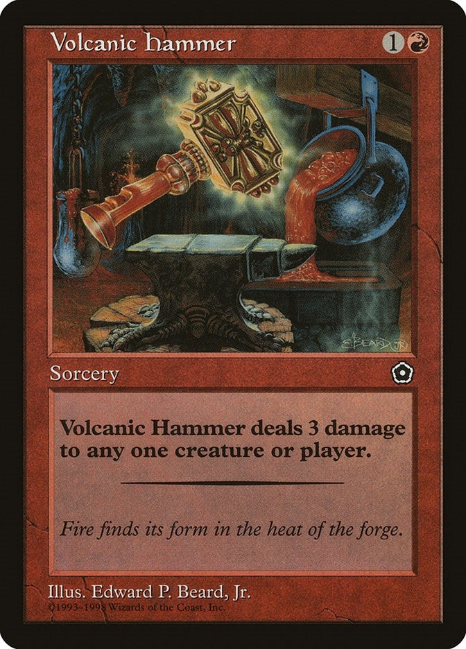 Image for Volcanic Hammer [Portal Second Age] - Magic: The Gathering