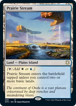Image for Prairie Stream (256) [Adventures in the Forgotten Realms] - Magic: The Gathering