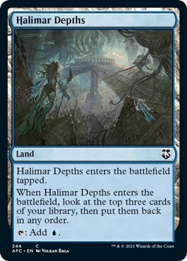 Image for Halimar Depths (244) [Adventures in the Forgotten Realms] - Magic: The Gathering