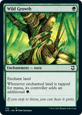 Image for Wild Growth (174) [Adventures in the Forgotten Realms] - Magic: The Gathering