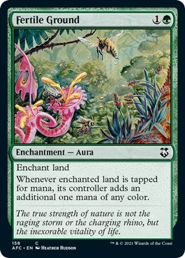 Image for Fertile Ground (158) [Adventures in the Forgotten Realms] - Magic: The Gathering