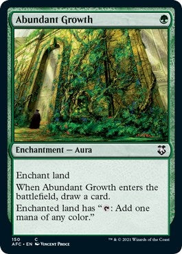 Image for Abundant Growth (150) [Adventures in the Forgotten Realms] - Magic: The Gathering