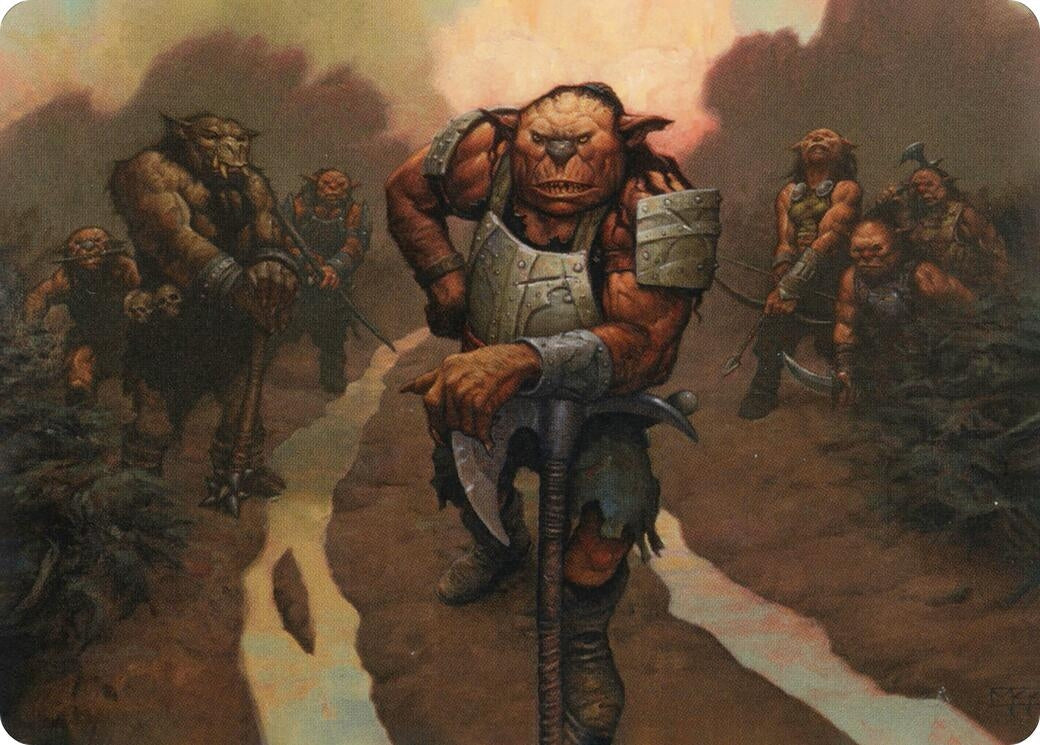 Image for Hobgoblin Bandit Lord Art Card (30) [Adventures in the Forgotten Realms] - Magic: The Gathering