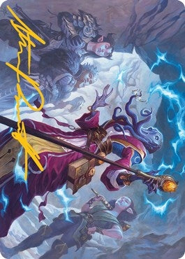 Image for True Polymorph Art Card (Gold-Stamped Signature) (43) [Adventures in the Forgotten Realms] - Magic: The Gathering