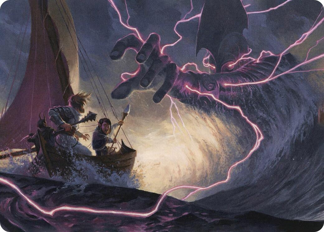 Image for Hall of Storm Giants Art Card (54) [Adventures in the Forgotten Realms] - Magic: The Gathering