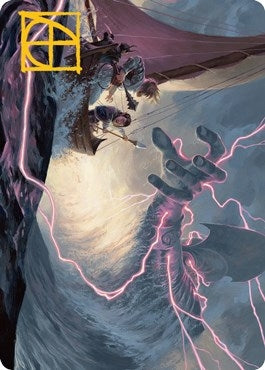 Image for Hall of Storm Giants Art Card (Gold-Stamped Signature) (54) [Adventures in the Forgotten Realms] - Magic: The Gathering