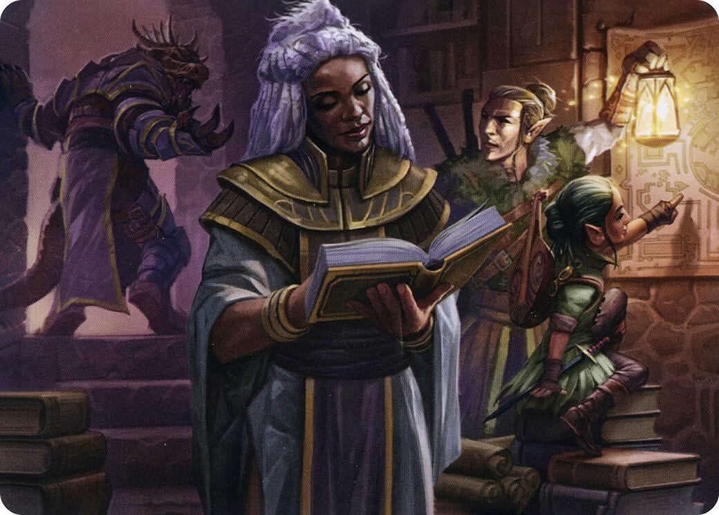 Image for You Find the Villains' Lair Art Card (40) [Adventures in the Forgotten Realms] - Magic: The Gathering