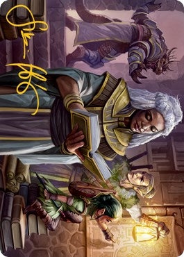 Image for You Find the Villains' Lair Art Card (Gold-Stamped Signature) (40) [Adventures in the Forgotten Realms] - Magic: The Gathering