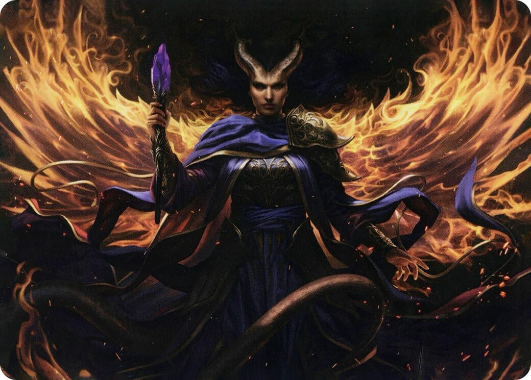 Image for Farideh, Devil's Chosen Art Card (32) [Adventures in the Forgotten Realms] - Magic: The Gathering