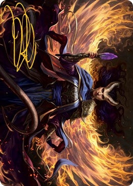 Image for Farideh, Devil's Chosen Art Card (Gold-Stamped Signature) (32) [Adventures in the Forgotten Realms] - Magic: The Gathering