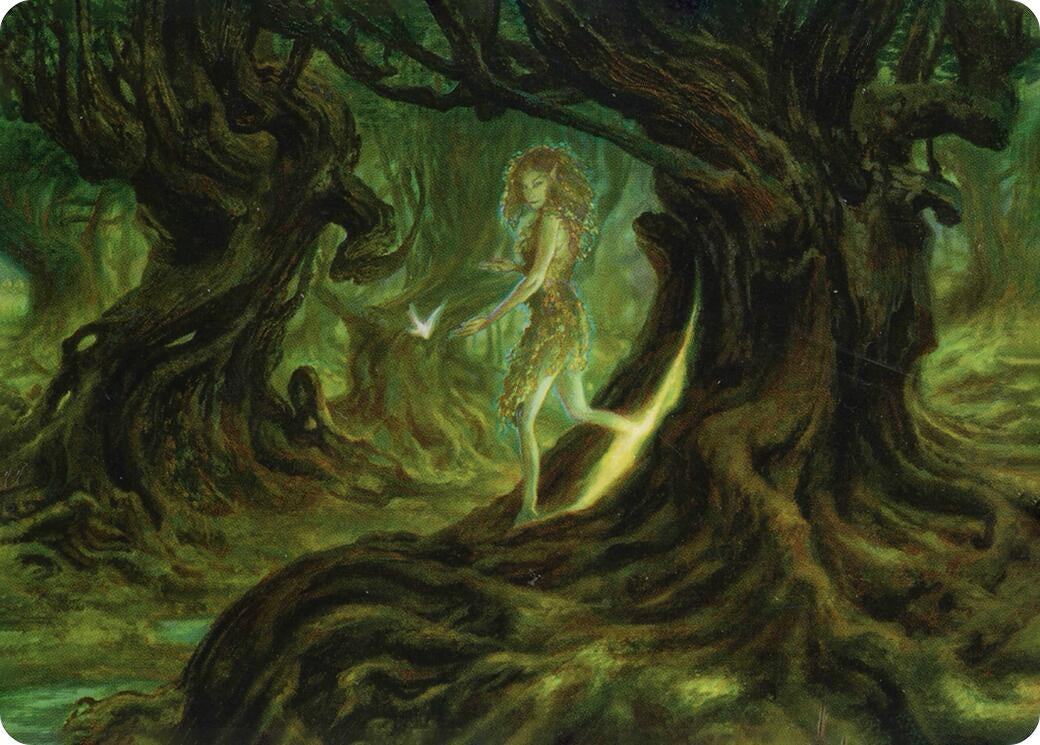 Image for Neverwinter Dryad Art Card (69) [Adventures in the Forgotten Realms] - Magic: The Gathering