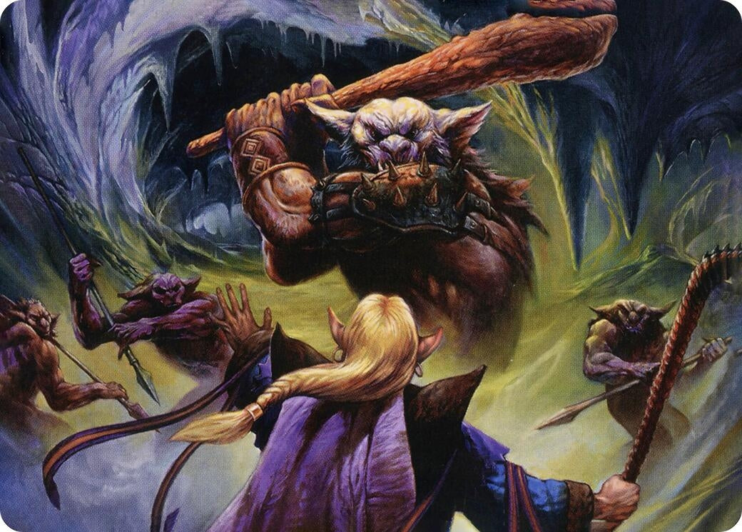 Den of the Bugbear (34/81) Art Card (34) [Art Series: Adventures in the Forgotten Realms]