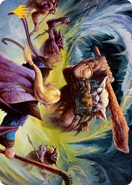 Image for Den of the Bugbear (34/81) Art Card (Gold-Stamped) (34) [Adventures in the Forgotten Realms] - Magic: The Gathering