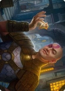 Image for Minsc, Beloved Ranger Art Card (33) [Adventures in the Forgotten Realms] - Magic: The Gathering