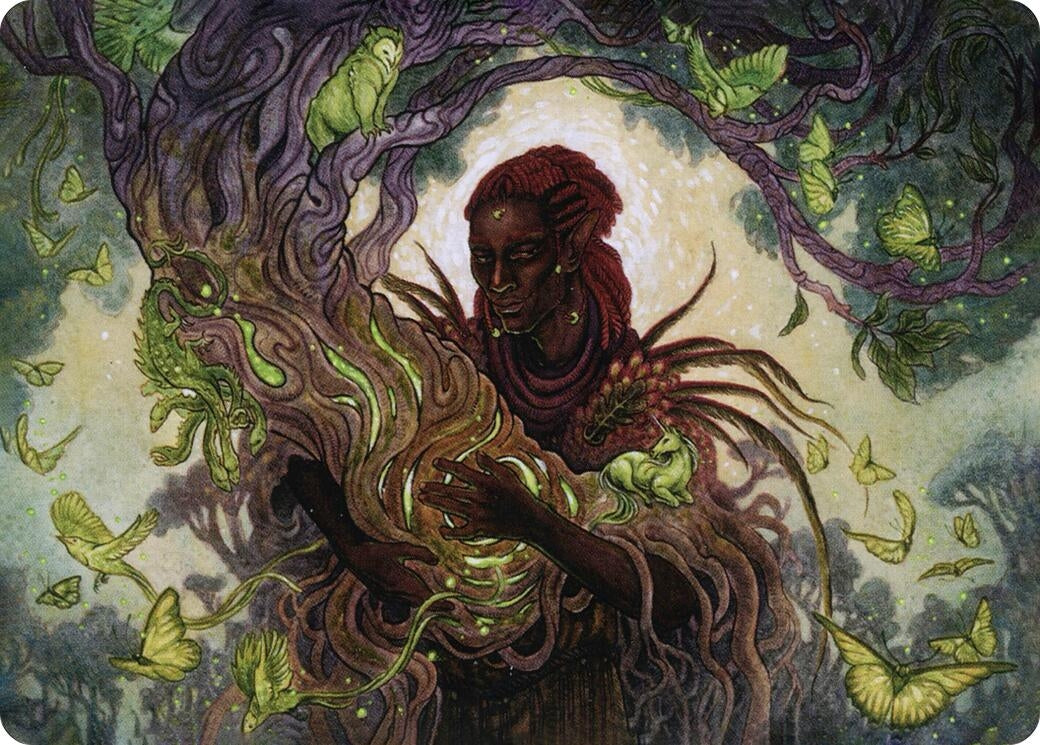 Image for Circle of Dreams Druid Art Card (66) [Adventures in the Forgotten Realms] - Magic: The Gathering