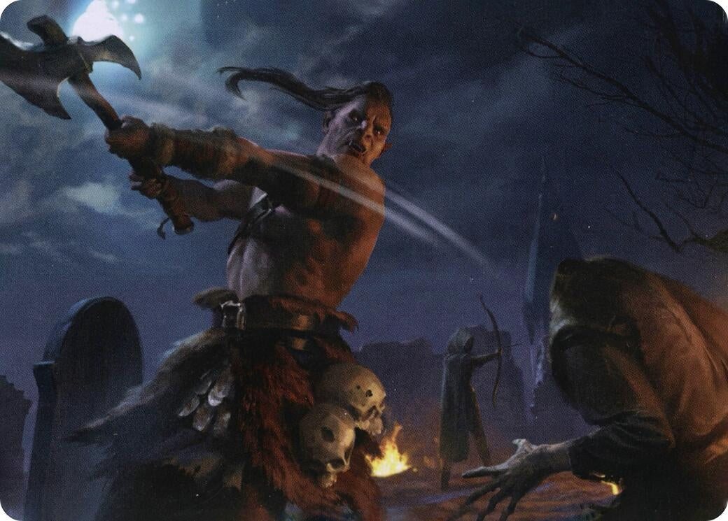 Image for Critical Hit Art Card (38) [Adventures in the Forgotten Realms] - Magic: The Gathering