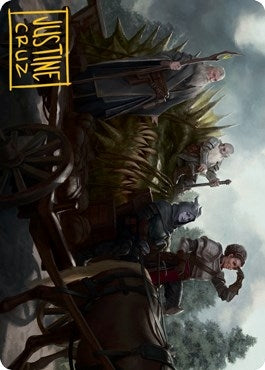 Image for Grim Bounty Art Card (Gold-Stamped Signature) (72) [Adventures in the Forgotten Realms] - Magic: The Gathering