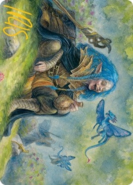Image for Feywild Trickster Art Card (Gold-Stamped Signature) (70) [Adventures in the Forgotten Realms] - Magic: The Gathering