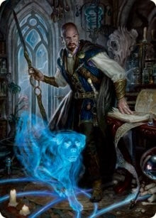Image for Mordenkainen Art Card (75) [Adventures in the Forgotten Realms] - Magic: The Gathering
