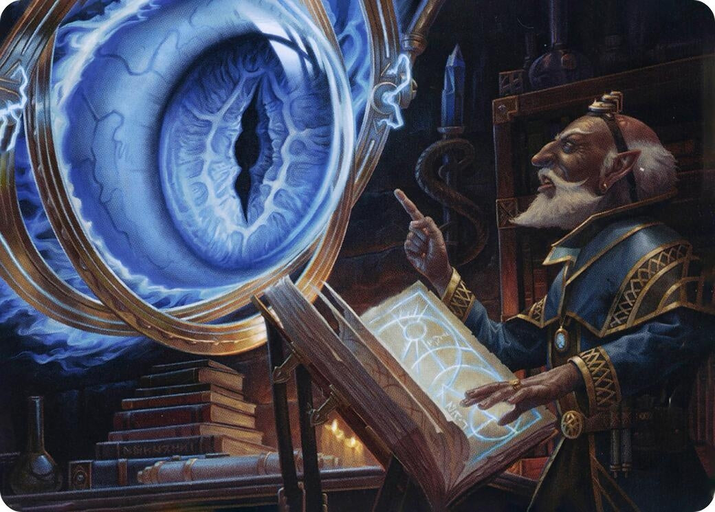 Image for Contact Other Plane Art Card (37) [Adventures in the Forgotten Realms] - Magic: The Gathering