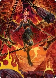 Image for Zariel, Archduke of Avernus Art Card (77) [Adventures in the Forgotten Realms] - Magic: The Gathering