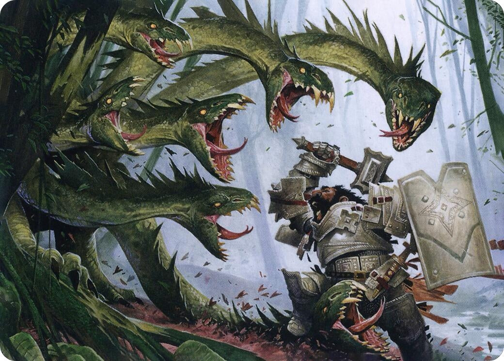 Image for Lair of the Hydra Art Card (67) [Adventures in the Forgotten Realms] - Magic: The Gathering