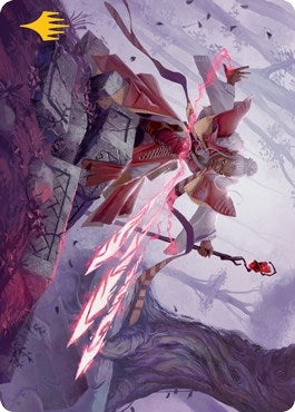 Image for Magic Missile Art Card (Gold-Stamped) (48) [Adventures in the Forgotten Realms] - Magic: The Gathering