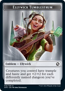 Image for Emblem - Ellywick Tumblestrum (16) [Adventures in the Forgotten Realms] - Magic: The Gathering