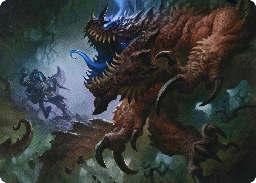 Image for Basilisk Art Card (9) [Adventures in the Forgotten Realms] - Magic: The Gathering