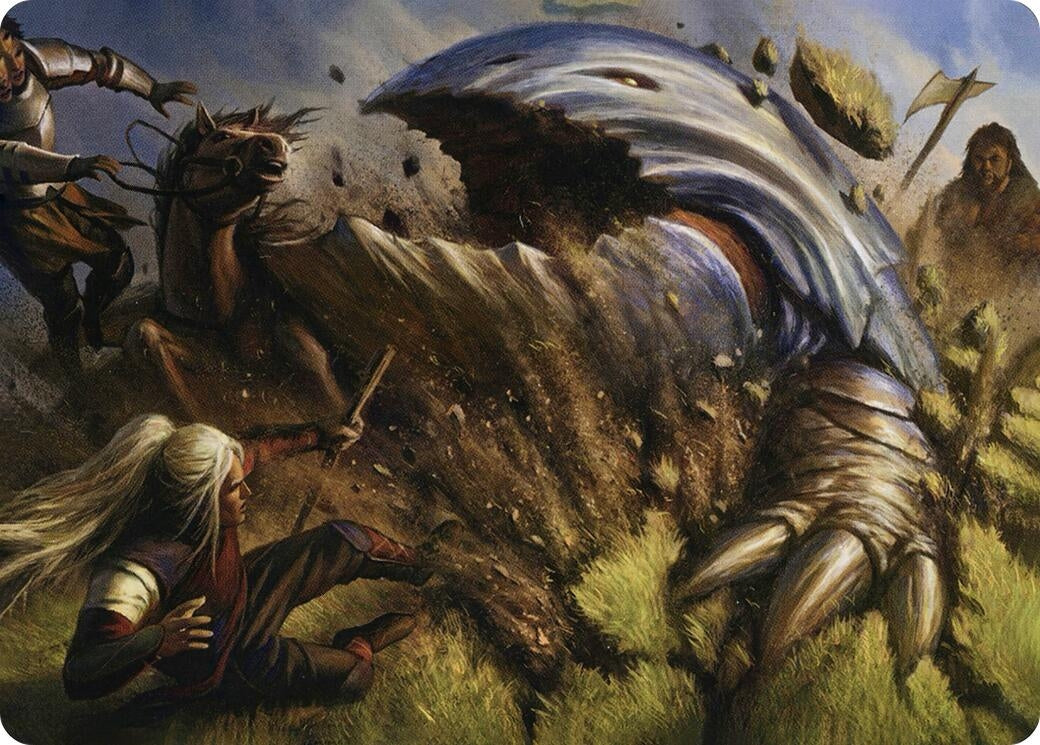 Image for Bulette Art Card (16) [Adventures in the Forgotten Realms] - Magic: The Gathering