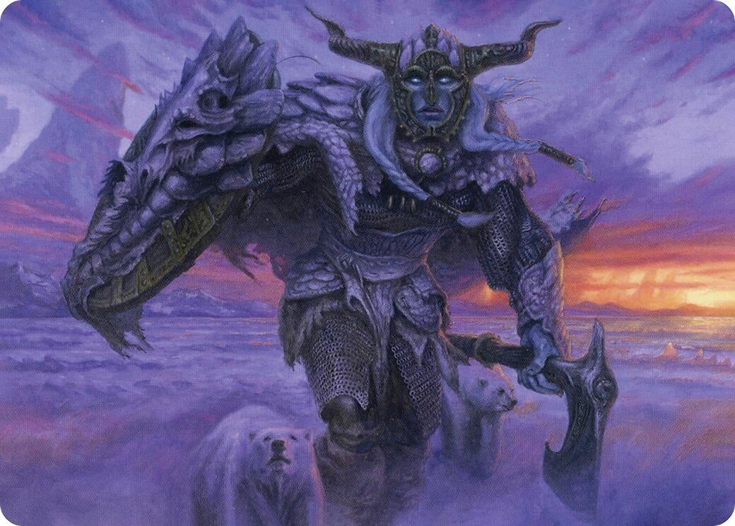 Image for Frost Giant Art Card (5) [Adventures in the Forgotten Realms] - Magic: The Gathering
