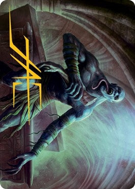 Image for Ghoul Art Card (Gold-Stamped Signature) (18) [Adventures in the Forgotten Realms] - Magic: The Gathering