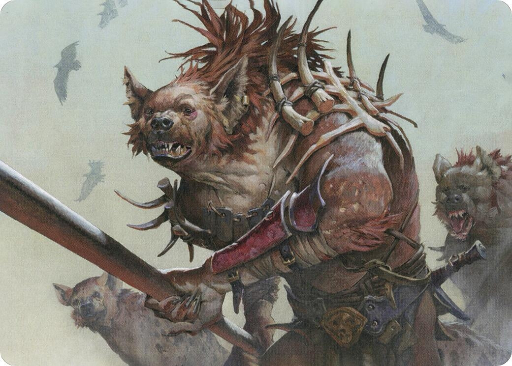 Image for Gnoll Art Card (11) [Adventures in the Forgotten Realms] - Magic: The Gathering